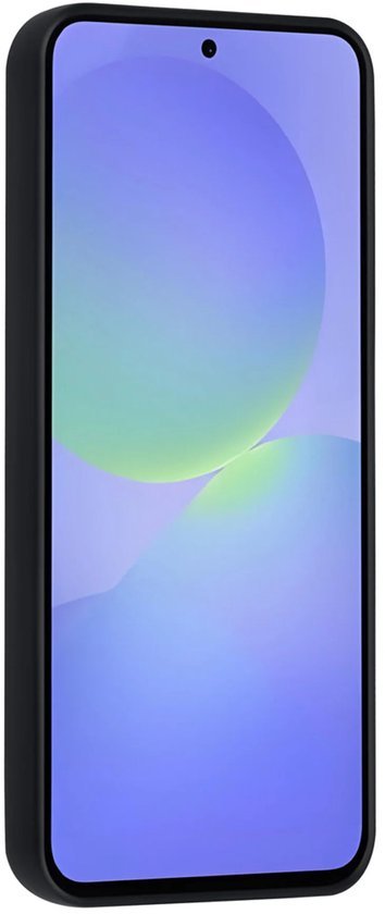 Samsung Galaxy A36 Hoesjes Schokbestendige Siliconen Backcover met Ringstandaard - Zwart-Ilumina Benelux