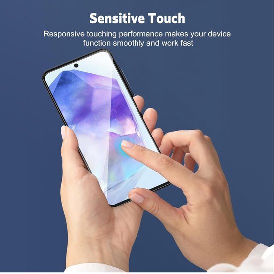 Samsung Galaxy A36 Screenprotector Full Cover Screenprotector Gehard 9H – 1-Pack-Ilumina Benelux