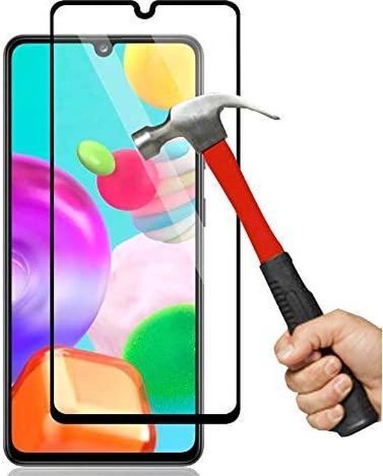 Samsung Galaxy A41 Screenprotector Full Cover – 9H Gehard Glas – 1-Pack-Ilumina Benelux