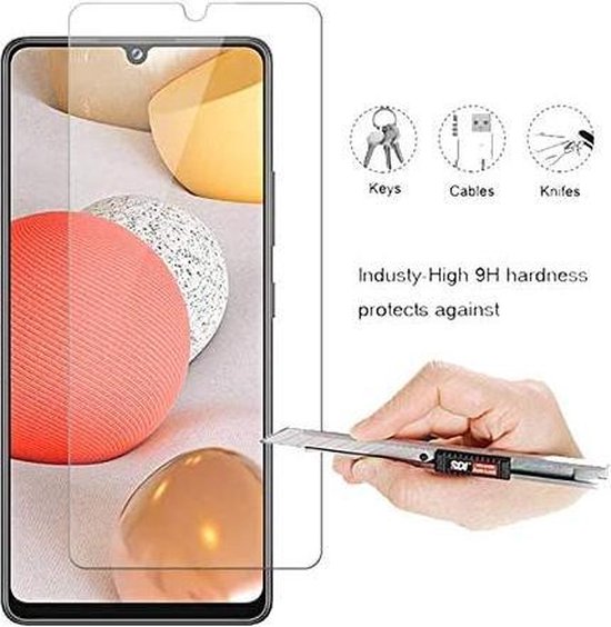 Samsung Galaxy A42 4G Screenprotector Gehard 9H – Anti-kras – 2-Pack-Ilumina Benelux