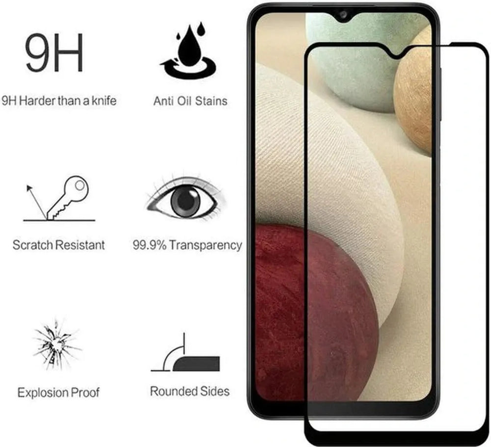 Samsung Galaxy A42 5G Screenprotector Full Cover Screenprotector Gehard 9H – 1-Pack-Ilumina Benelux