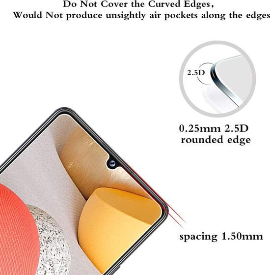 Samsung Galaxy A42 5G Screenprotector Gehard 9H – Anti-kras – 3-Pack-Ilumina Benelux