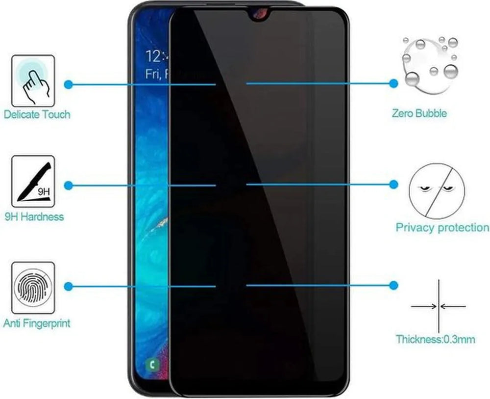 Samsung Galaxy A50 Screenprotector Gehard 9H – Anti-kras – 2-Pack-Ilumina Benelux