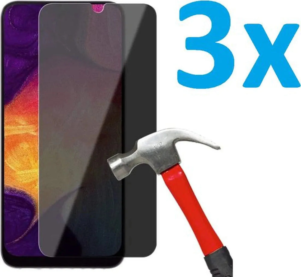Samsung Galaxy A50 Screenprotector Gehard 9H – Anti-kras – 3-Pack-Ilumina Benelux