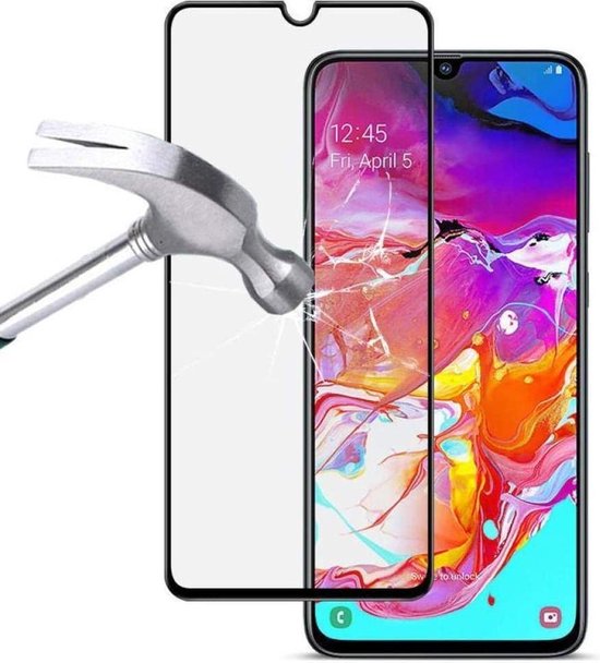 Samsung Galaxy A50S Screenprotector Full Cover Gehard Glas 9H – Anti-kras – 3-Pack-Ilumina Benelux