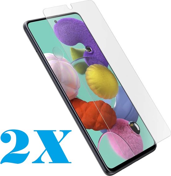 Samsung Galaxy A51 / A51 5G Screenprotector Gehard 9H – Anti-kras – 2-Pack-Ilumina Benelux