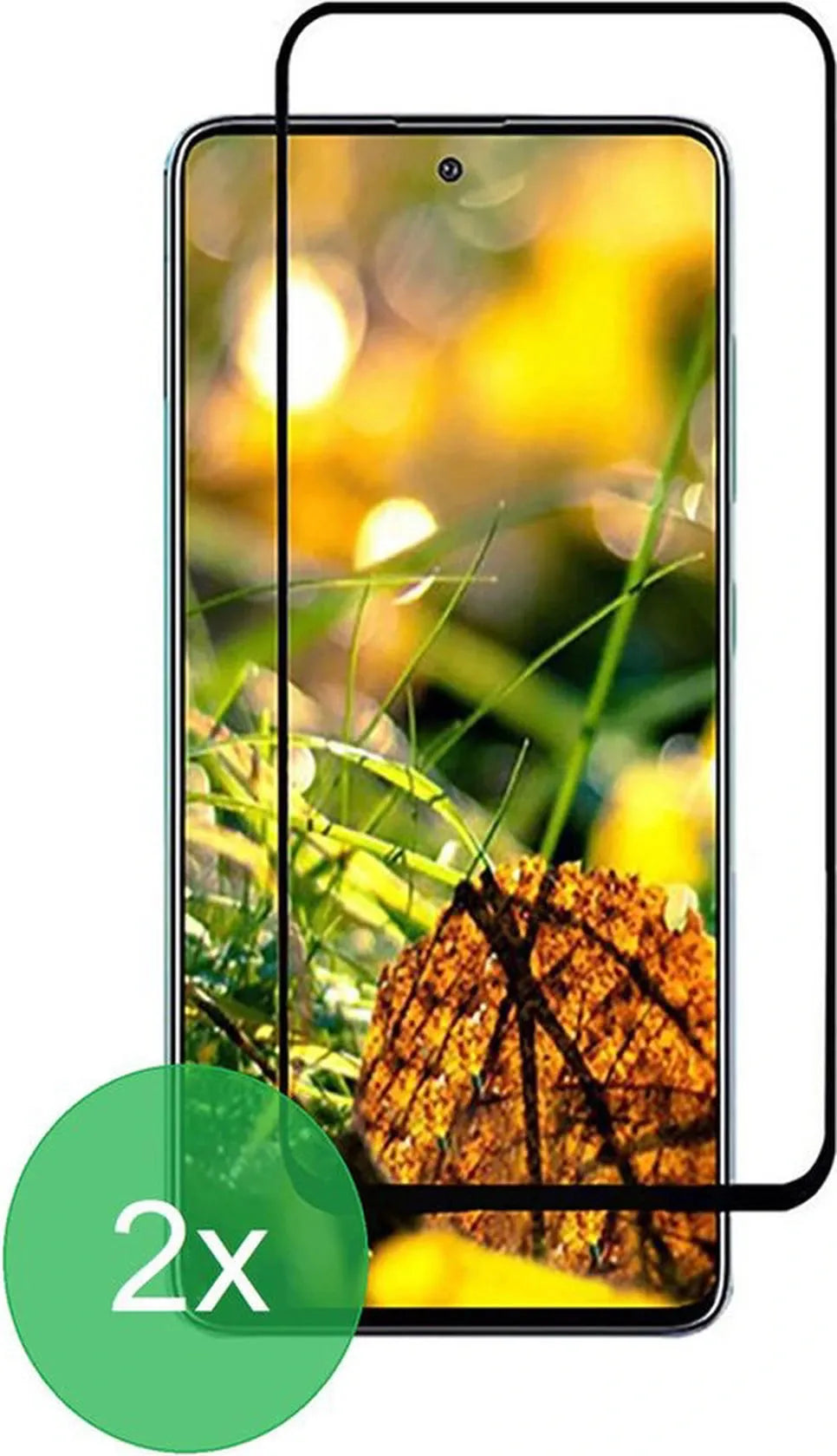 Samsung Galaxy A51 Screenprotector Full Cover Screenprotector Gehard 9H – 2-Pack-Ilumina Benelux
