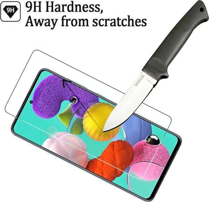 Samsung Galaxy A51 Screenprotector Gehard 9H – Anti-kras – 3-Pack-Ilumina Benelux