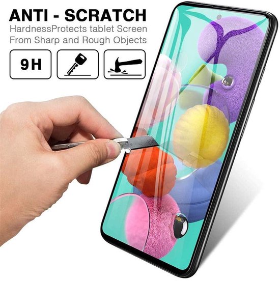 Samsung Galaxy A51 Screenprotector Gehard 9H – Anti-kras – 3-Pack-Ilumina Benelux