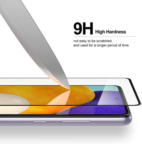 Samsung Galaxy A52 4G/5G & A52s A528 Screenprotector Full Cover Screenprotector Gehard 9H – 1-Pack-Ilumina Benelux