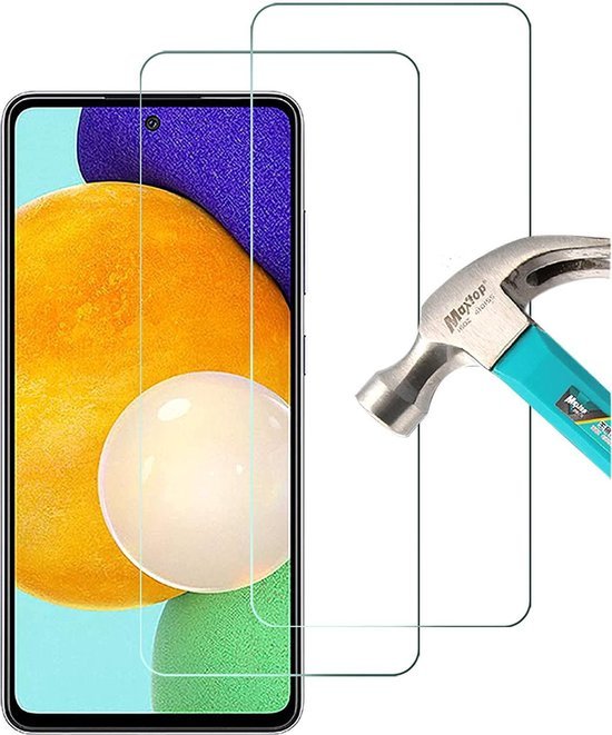 Samsung Galaxy A52 4G/5G & A52s Screenprotector Gehard 9H – Anti-kras – 2-Pack-Ilumina Benelux
