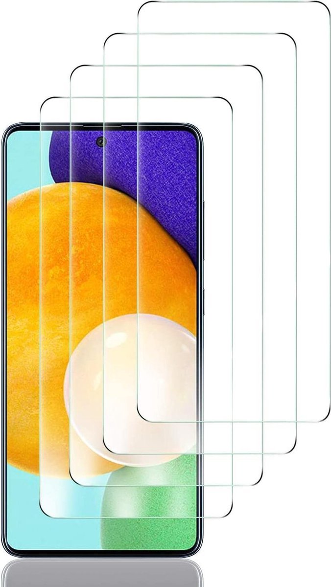 Samsung Galaxy A52 4G/5G & A52s Screenprotector Gehard 9H – Anti-kras – 4-Pack-Ilumina Benelux
