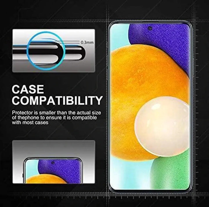 Samsung Galaxy A52 4G/5G & A52s Screenprotector Gehard 9H – Anti-kras – Tempered Glas – 1-Pack-Ilumina Benelux
