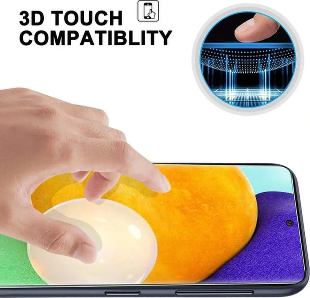 Samsung Galaxy A52 4G/5G & A52s Screenprotector Gehard 9H – Anti-kras – Tempered Glas – 1-Pack-Ilumina Benelux