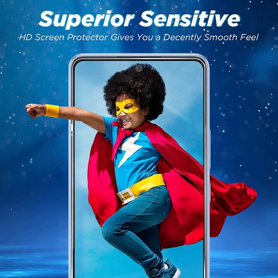 Samsung Galaxy A53 5G A536 Screenprotector Gehard 9H – Anti-kras – 2-Pack-Ilumina Benelux