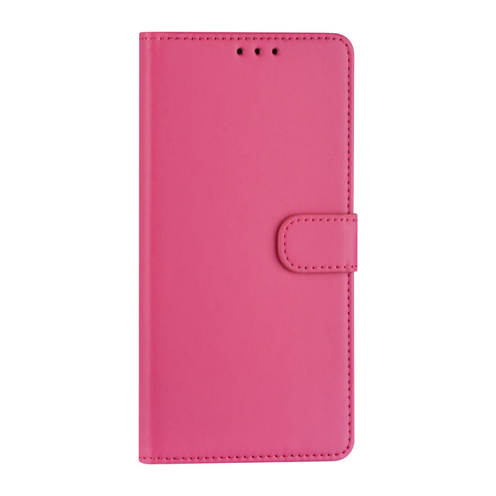 Samsung Galaxy A53 5G Book Case hoesje - Pasjeshouder voor 3 pasjes - Magneetsluiting - Felroze-Hoesjes-Ilumina Benelux