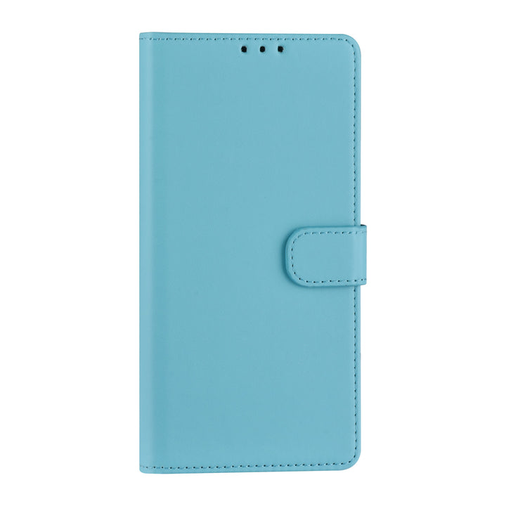 Samsung Galaxy A53 5G Book Case hoesje - Pasjeshouder voor 3 pasjes - Magneetsluiting - LichtBlauw-Hoesjes-Ilumina Benelux