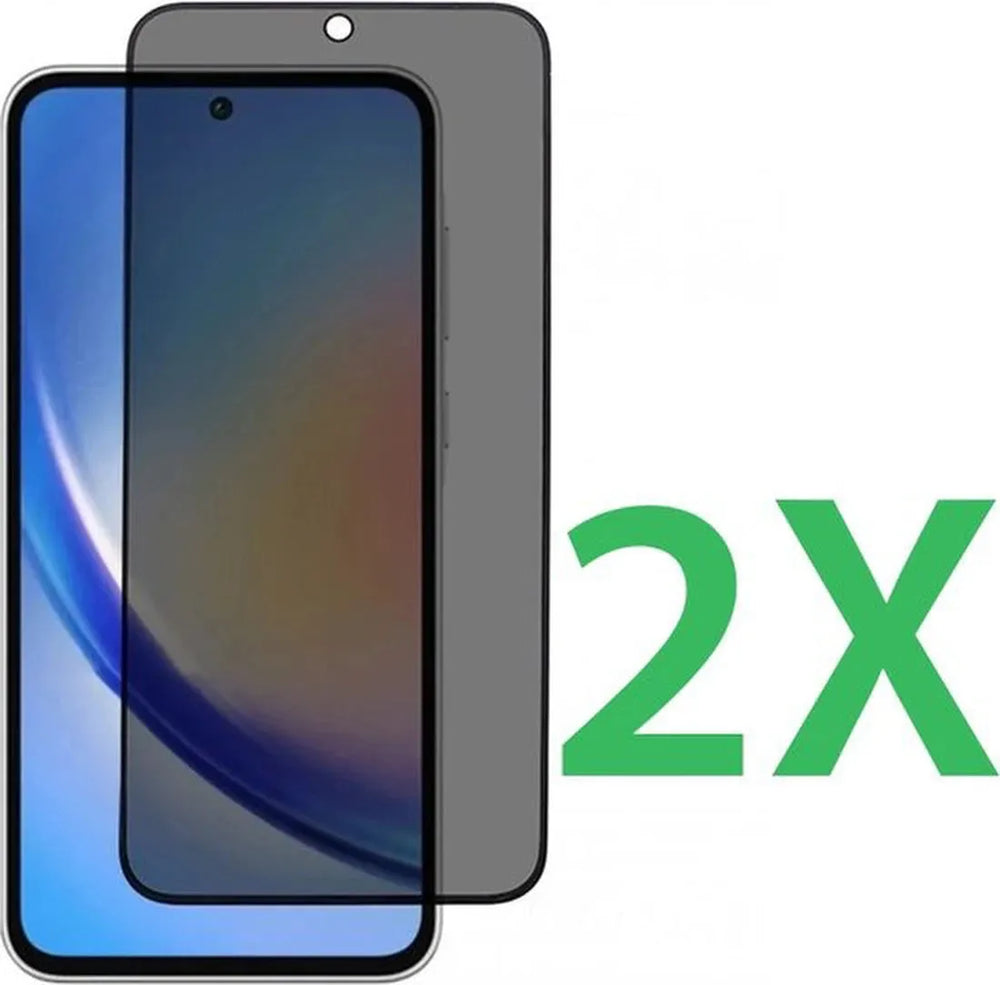 Samsung Galaxy A53 5G – Privacy Screenprotector Screenprotector Gehard 9H – 2-Pack-Ilumina Benelux