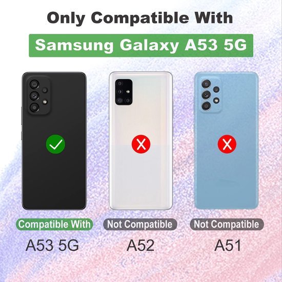Samsung Galaxy A53 5G Screenprotector Gehard 9H – Anti-kras – 3-Pack-Ilumina Benelux