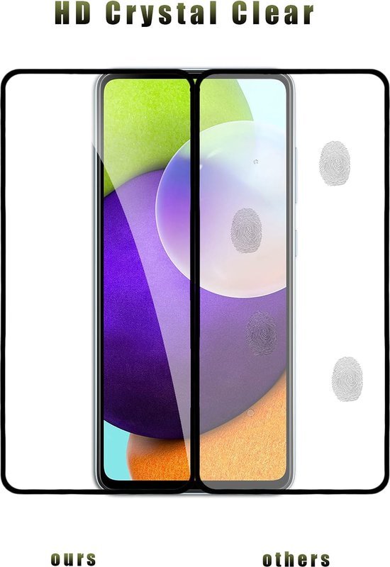 Samsung Galaxy A53 A536 5G Screenprotector Full Cover Screenprotector Gehard 9H – 2-Pack-Ilumina Benelux