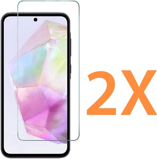Samsung Galaxy A54 4G/5G Screenprotector Gehard 9H – Anti-kras – 2-Pack-Ilumina Benelux