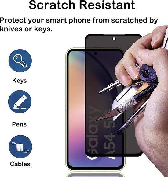 Samsung Galaxy A54 Screenprotector Gehard 9H – Anti-kras – 2-Pack-Ilumina Benelux