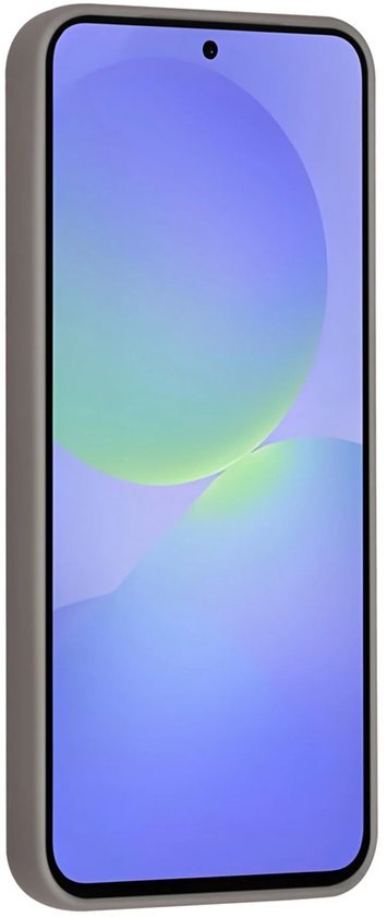 Samsung Galaxy A55 Hoesjes Schokbestendige Siliconen Backcover met Ringstandaard - Titanium Grey-Ilumina Benelux