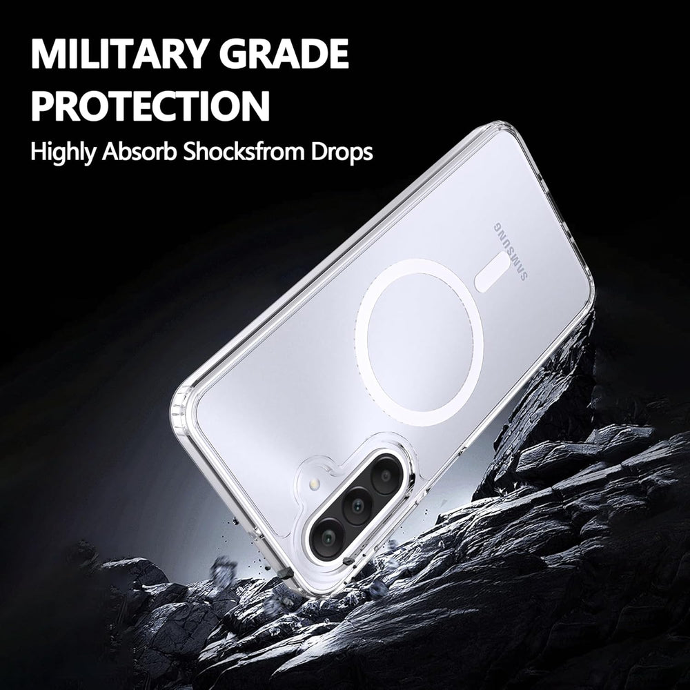 Samsung Galaxy A56 Hoesje – Transparant MagSafe Case Slim & Schokbestendig-Ilumina Benelux