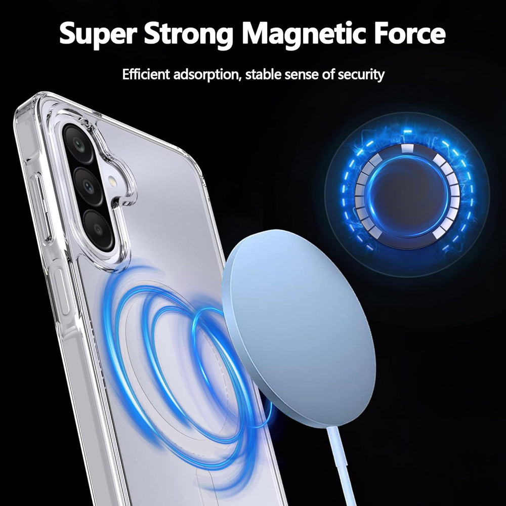 Samsung Galaxy A56 Hoesje – Transparant MagSafe Case Slim & Schokbestendig-Ilumina Benelux