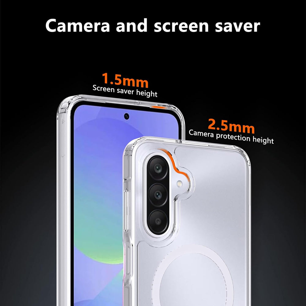 Samsung Galaxy A56 Hoesje – Transparant MagSafe Case Slim & Schokbestendig-Ilumina Benelux
