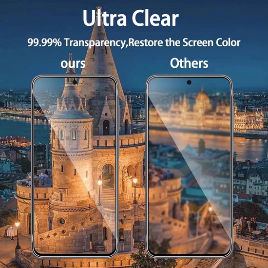Samsung Galaxy A56 Screenprotector Gehard 9H – Anti-kras – Tempered Glas – 1-Pack-Ilumina Benelux