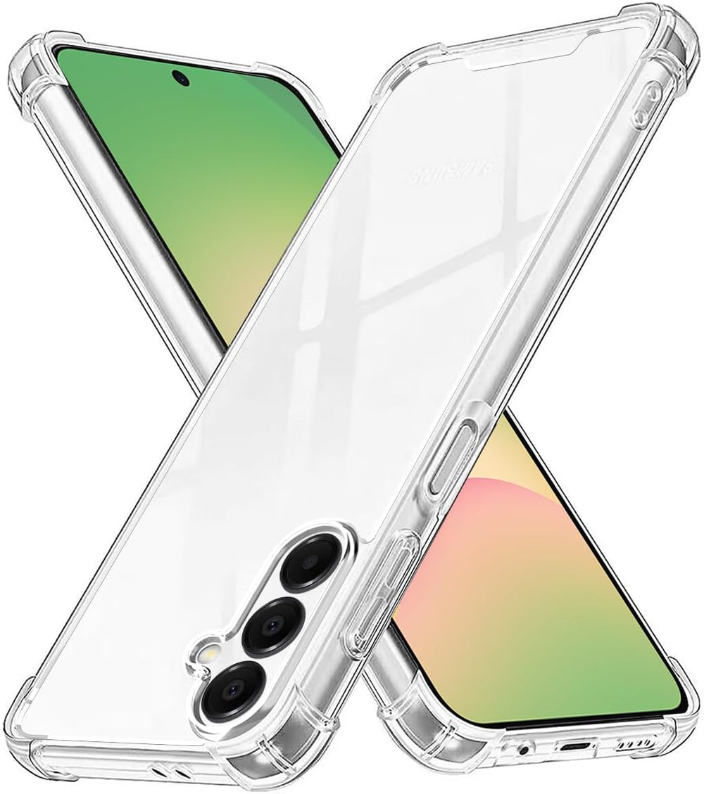 Samsung Galaxy A57 Hoesjes - Siliconen Backcover - Schokbestendig - Transparant-Ilumina Benelux