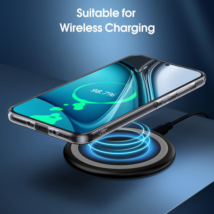 Samsung Galaxy A57 Hoesjes - Siliconen Backcover - Soft Touch - Transparant - Met 2x Screenprotectors-Ilumina Benelux