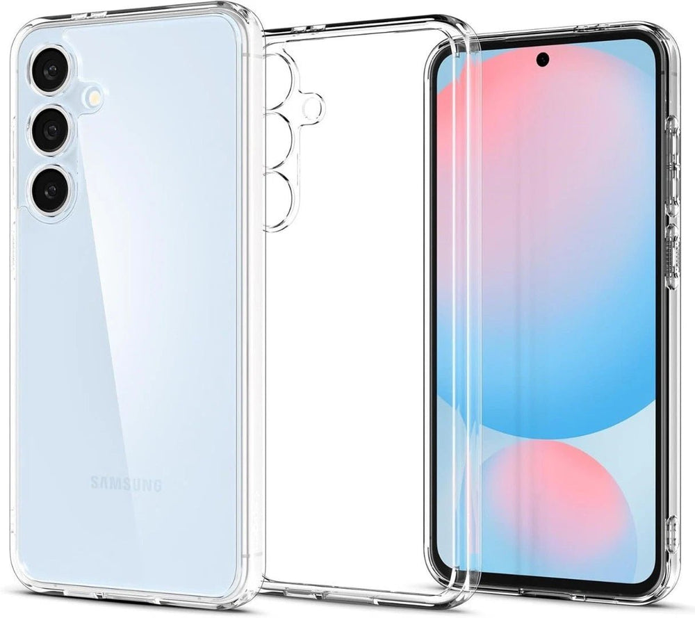 Samsung Galaxy A37 Hoesjes - Siliconen Backcover - Soft Touch - Transparant - Met 2x Screenprotectors-Ilumina Benelux