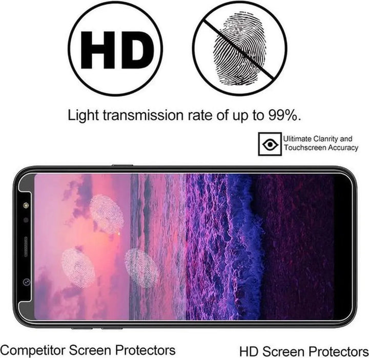 Samsung Galaxy A6 2018 Screenprotector Gehard 9H – Anti-kras – 2-Pack-Ilumina Benelux
