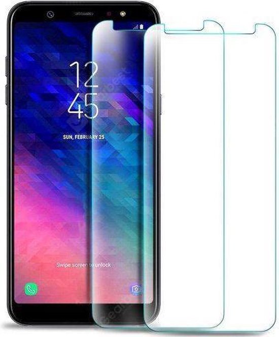 Samsung Galaxy A6 2018 Screenprotector Gehard 9H – Anti-kras – 2-Pack-Ilumina Benelux