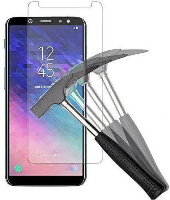 Samsung Galaxy A6 Plus 2018 Screenprotector Gehard 9H – Anti-kras – Tempered Glas – 1-Pack-Ilumina Benelux