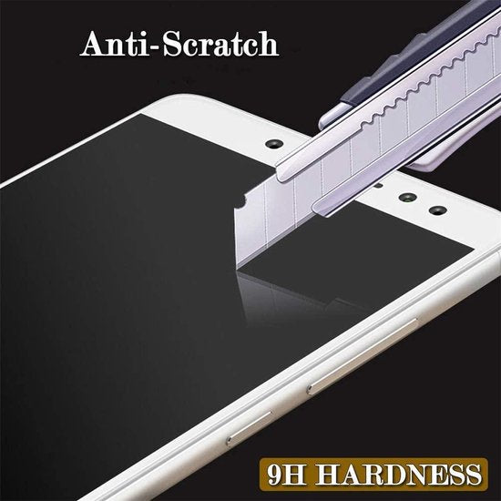 Samsung Galaxy A7 2018 Screenprotector Full Cover Screenprotector Gehard 9H – 1-Pack-Ilumina Benelux