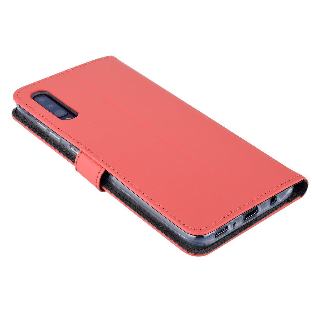 Samsung Galaxy A70 Book Case hoesje - Rood - Pasjeshouder - Magneetsluiting (A705F)-Hoesjes-Ilumina Benelux