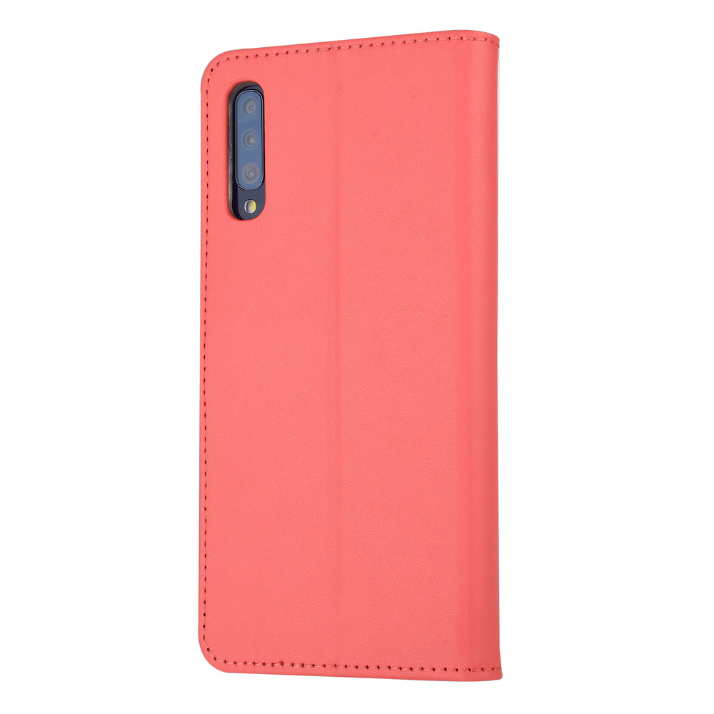 Samsung Galaxy A70 Book Case hoesje - Rood - Pasjeshouder - Magneetsluiting (A705F)-Hoesjes-Ilumina Benelux