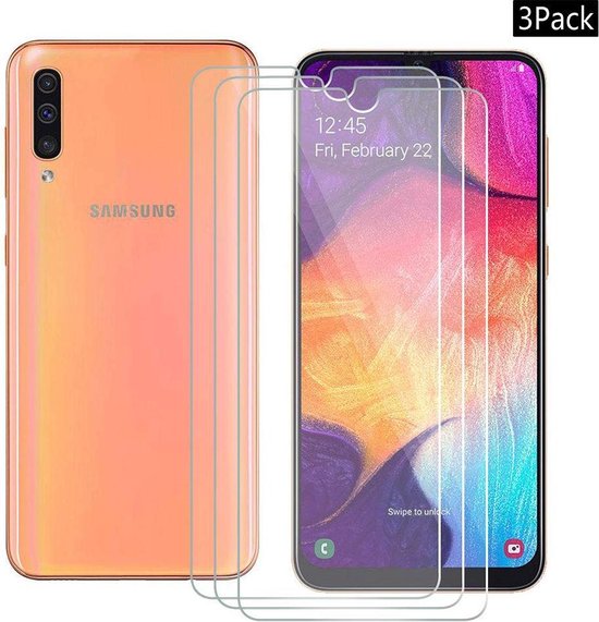 Samsung Galaxy A70 Screenprotector Gehard 9H – Anti-kras – 3-Pack-Ilumina Benelux