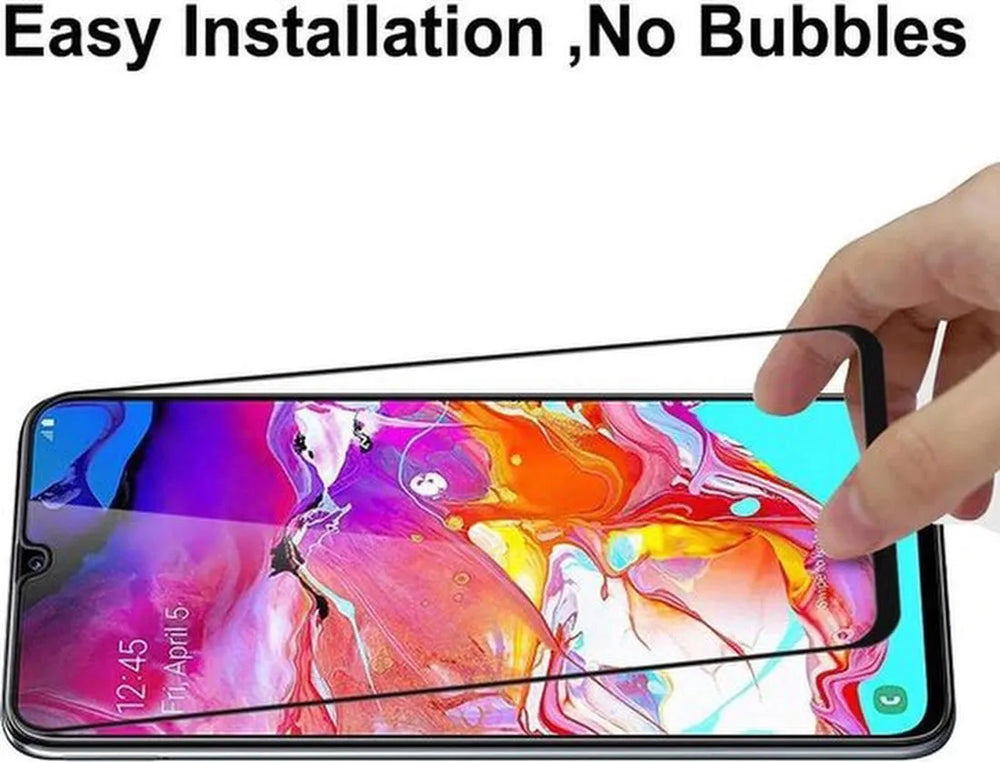 Samsung Galaxy A70/A70S Screenprotector Full Cover Screenprotector Gehard 9H – 3-Pack-Ilumina Benelux