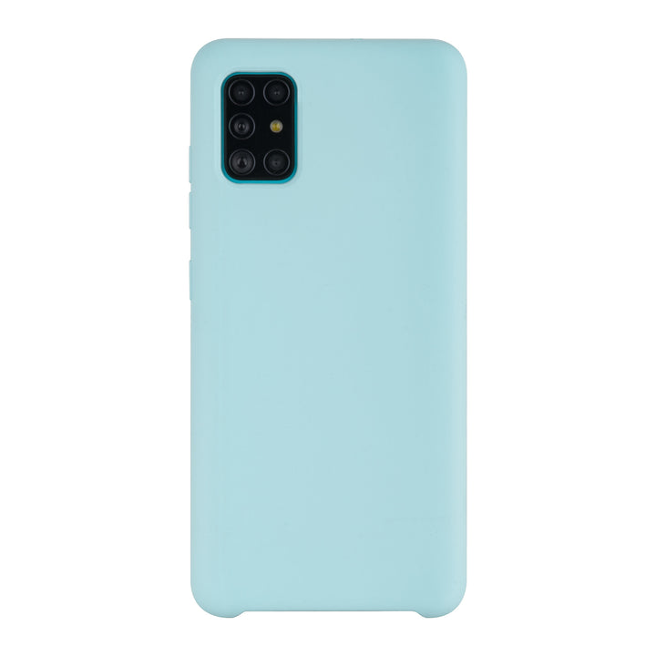Samsung Galaxy A71 Lichtblauw Backcover hoesje - silicone-Hoesjes-Ilumina Benelux