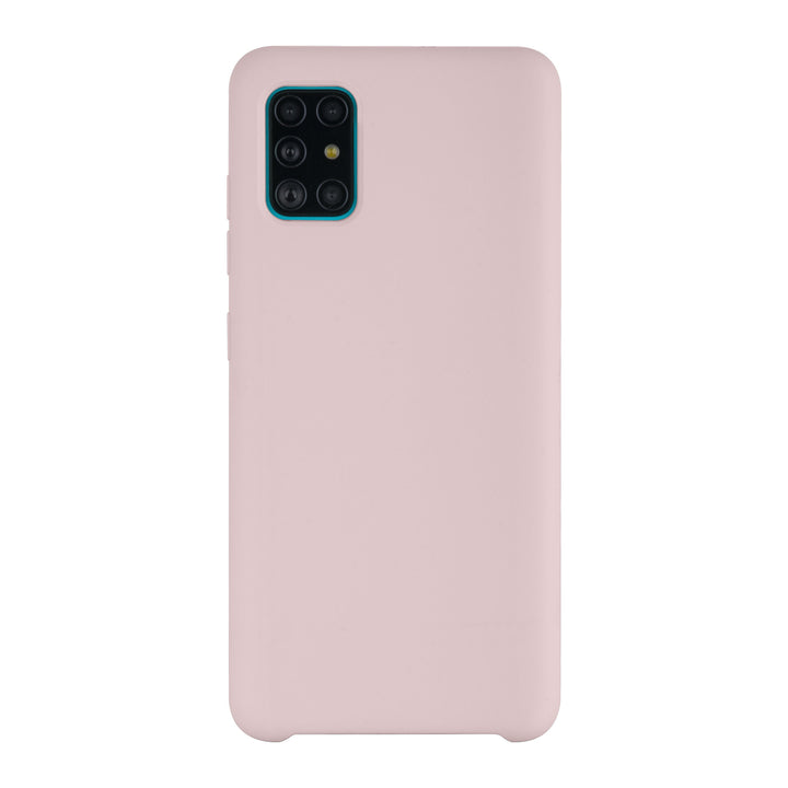 Samsung Galaxy A71 Sand Pink Backcover hoesje - silicone-Hoesjes-Ilumina Benelux