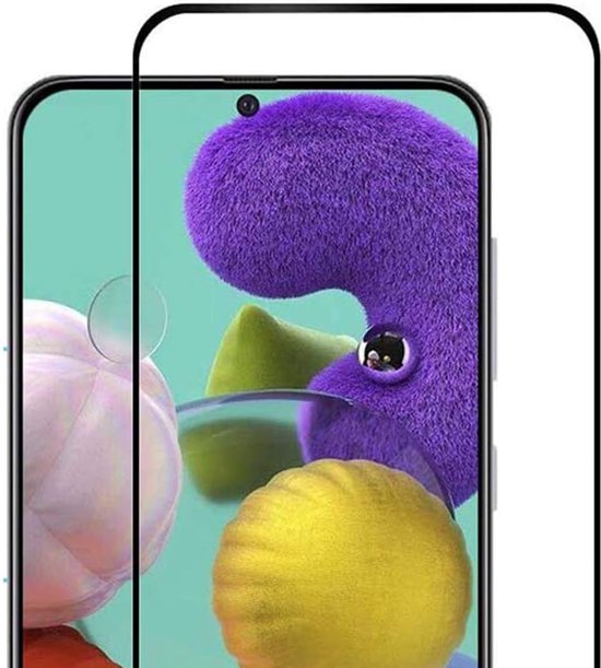 Samsung Galaxy A71 Screenprotector Full Cover – 9H Gehard Glas – 2-Pack-Ilumina Benelux