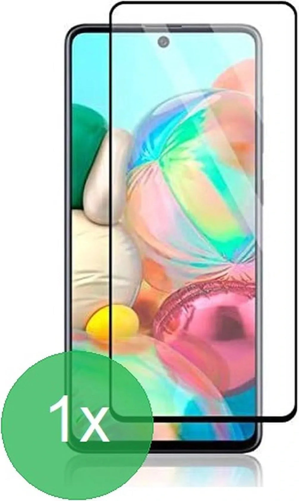 Samsung Galaxy A71 Screenprotector Full Cover – 9H Gehard Glas – Anti-kras – Tempered Glas – 1-Pack-Ilumina Benelux