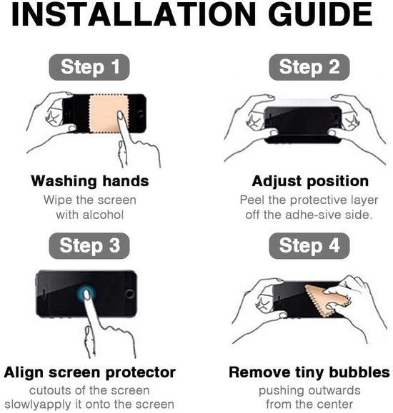 Samsung Galaxy A71 Screenprotector Gehard 9H – Anti-kras – 3-Pack-Ilumina Benelux