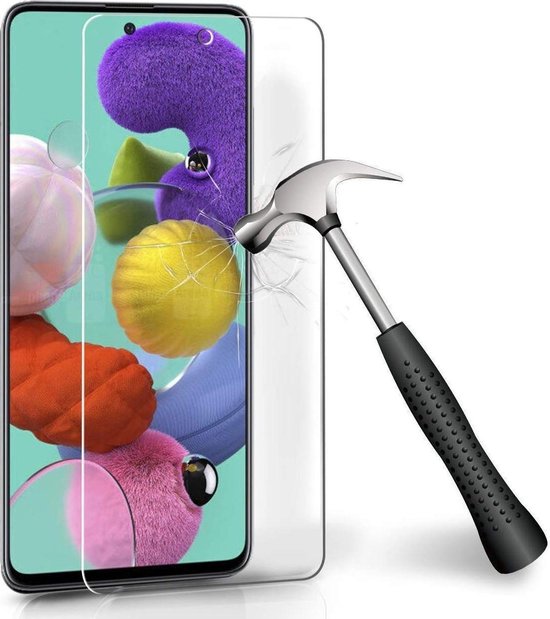 Samsung Galaxy A71 Screenprotector Gehard 9H – Anti-kras – Tempered Glas – 1-Pack-Ilumina Benelux