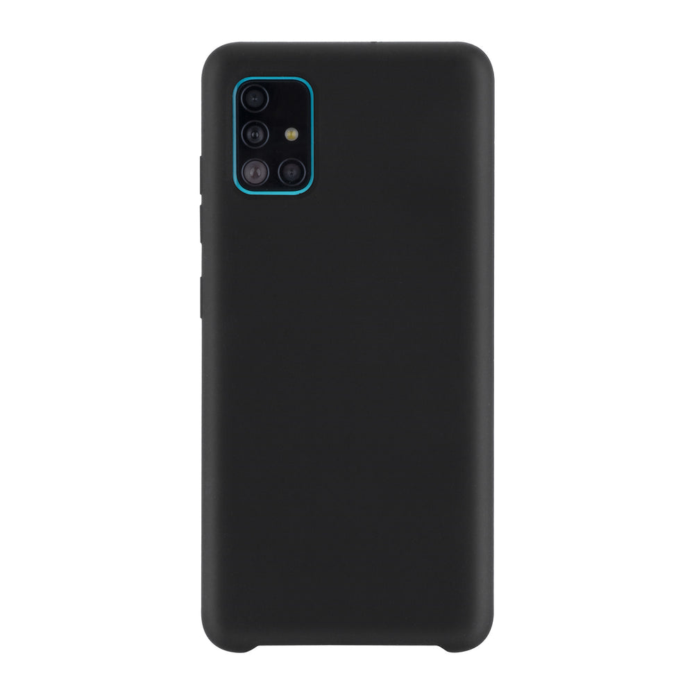 Samsung Galaxy A71 zwart Backcover hoesje - silicone-Hoesjes-Ilumina Benelux