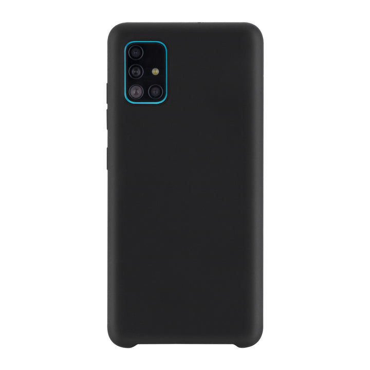 Samsung Galaxy A71 zwart Backcover hoesje - silicone-Hoesjes-Ilumina Benelux